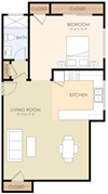 One Bedroom One Bath